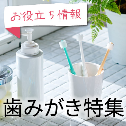 お役立ち情報：オーラルケア特集