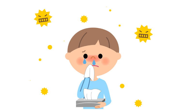 【子どもでも花粉症になる？風邪との違いや花粉症対策を解説】
